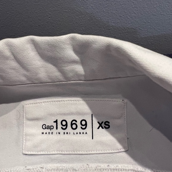 Vintage Gap white Jean jacket - Picture 8 of 10